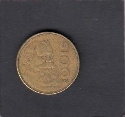 Beschrijving: 100 Pesos CARRANZA  